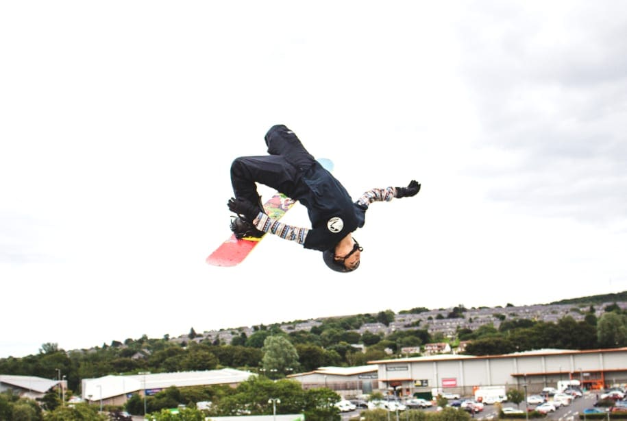 Snowboarding in Aberdeen