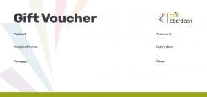 Sport Aberdeen gift vouchers
