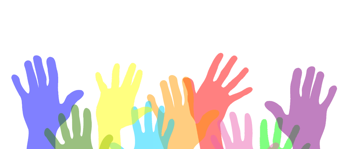 Helping hands graphic